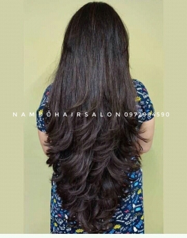 Cắt Tóc Dài Tầng Cao, Địa Chỉ Uốn Đẹp Giá Rẻ Hoài Đức - Nam Đỗ Hair Salon