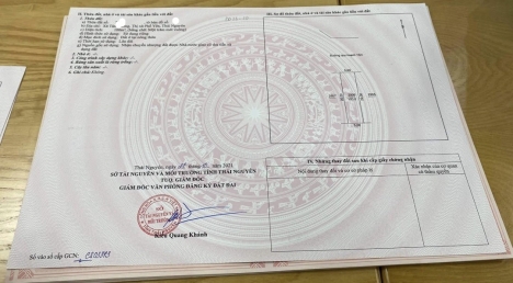 cần tiền bán gấp lô đất hoa hậu trong khu tái  định cư tấn đức phổ yên giá thấp nhất thị trường.