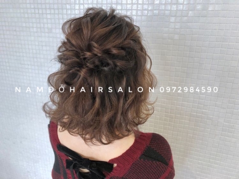 Uốn Sóng, Cắt Tóc Ngắn Mái Mưa Đẹp Giá Rẻ Hoài Đức - Nam Đỗ Hair Salon