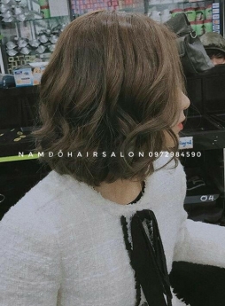 Uốn Sóng Nước Lọn To, Địa Chỉ Cắt Tóc Bob Uy Tín Giá Rẻ Hoài Đức - Nam Đỗ Hair Salon