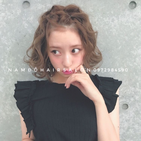 Uốn Sóng, Cắt Tóc Ngắn Mái Mưa Uy Tín Giá Rẻ Hoài Đức -Nam Đỗ Hair Salon