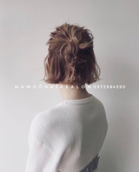 Uốn Sóng Nước, Địa Chỉ Cắt Tóc Bob Uy Tín Giá Rẻ Hoài Đức - Nam Đỗ Hair Salon