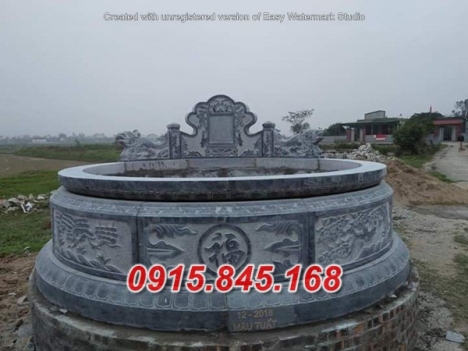 15+ mẫu mộ đá tròn đẹp bán nghệ an