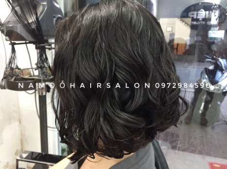 Uốn Sóng Nước Lọn To, Địa Chỉ Cắt Tóc Bob Uy Tín Giá Rẻ Hoài Đức - Nam Đỗ Hair Salon