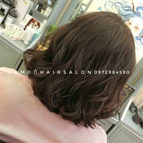 Uốn Sóng Nước Lọn To, Địa Chỉ Cắt Tóc Bob Đẹp Uy Tín Giá Rẻ Hoài Đức - Nam Đỗ Hair Salon