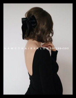 Uốn Sóng Nước Lọn To, Địa Chỉ Cắt Tóc Bob Đẹp Uy Tín Giá Rẻ Hoài Đức - Nam Đỗ Hair Salon