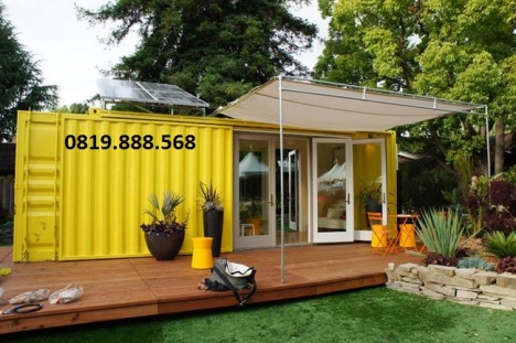 Tư vấn , thiết kế nhà container theo yêu cầu giá rẻ