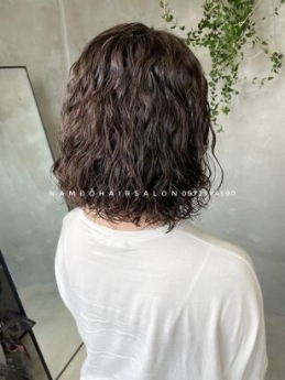 Uốn Sóng Nước, Địa Chỉ Cắt Tóc Ngang Vuông Uy Tín Giá Rẻ Hoài Đức - Nam Đỗ Hair Salon