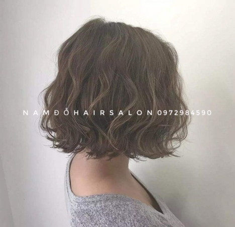 Uốn Sóng Nước Lọn To, Địa Chỉ Cắt Tóc Bob Uy Tín Giá Rẻ Hoài Đức - Nam Đỗ Hair Salon