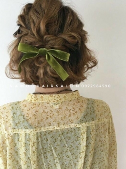 Uốn Sóng Nước, Cắt Tóc Ngắn Đẹp Giá Rẻ Hoài Đức - Nam Đô Hair Salon