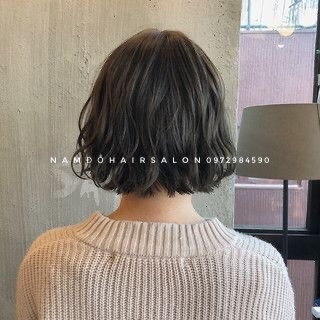 Uốn Sóng Nước Lọn To, Địa Chỉ Cắt Tóc Ngang Vuông Đẹp Giá Rẻ Hoài Đức - Nam Đỗ Hair Salon