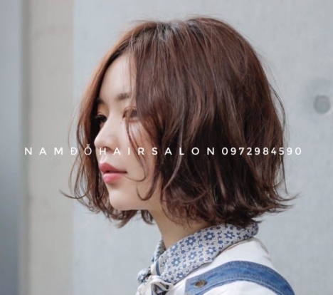 Uốn Sóng, Địa Chỉ Cắt Tóc Ngang Vuông Đẹp Giá Rẻ Hoài Đức - Nam Đỗ Hair Salon