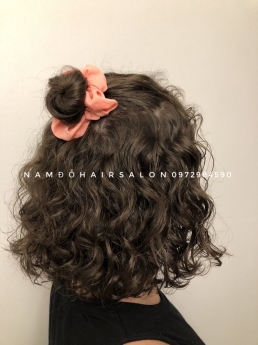 Uốn Sóng Nước, Cắt Tóc Ngắn Đẹp Giá Rẻ Hoài Đức - Nam Đô Hair Salon