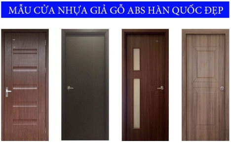 Cửa nhựa abs tại Quận 7 - Cửa chung cư cao cấp