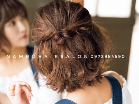Uốn Sóng Nước, Địa Chỉ Cắt Tóc Bob Đẹp Giá Rẻ Hoài Đức - Nam Đỗ Hair Salon