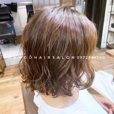 Uốn Sóng Nước, Địa Chỉ Cắt Tóc Ngang Vuông Đẹp Giá Rẻ Hoài Đức - Nam Đỗ Hair Salon