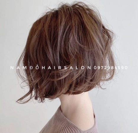 Uốn Sóng Nước Lọn To, Địa Chỉ Cắt Tóc Ngắn Uy Tín Giá Rẻ Hoài Đức - Nam Đỗ Hair Salon