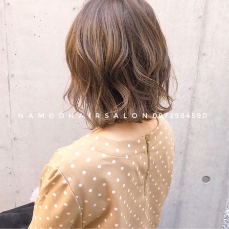 Uốn Sóng Nước, Địa Chỉ Cắt Tóc Ngang Vuông Uy Tín Giá Rẻ Hoài Đức - Nam Đỗ Hair Salon