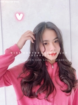 Xoăn lơi uốn mái, học nghề tóc, Tiệp Nguyễn.