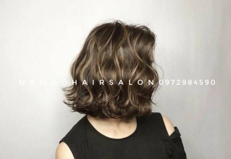 Uốn Sóng Nước Lọn To, Địa Chỉ Cắt Tóc Bob Đẹp Uy Tín Giá Rẻ Hoài Đức - Nam Đỗ Hair Salon