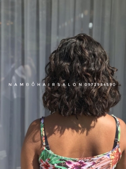 Uốn Sóng Nước, Cắt Tóc Ngang Vuông Uy Tín Giá Rẻ Hoài Đức - Nam Đỗ Hair Salon