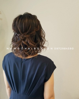 Uốn Sóng Nước, Địa Chỉ Cắt Tóc Bob Đẹp Giá Rẻ Hoài Đức - Nam Đỗ Hair Salon