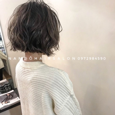 Uốn Sóng Nước Lọn To, Địa Chỉ Cắt Tóc Ngắn Uy Tín Giá Rẻ Hoài Đức - Nam Đỗ Hair Salon