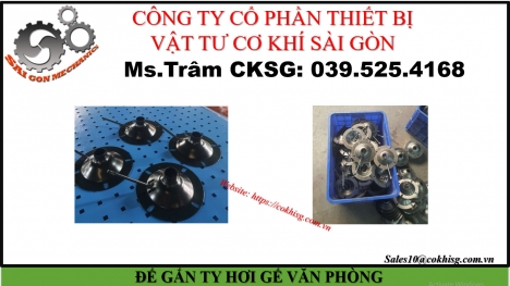 ĐẾ GẮN TY HƠI GẾ VĂN PHÒNG