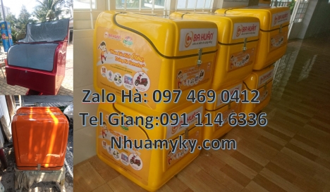 Thùng vận chuyển, thùng chở bưu phẩm, thùng chở hải sản Thùng giao đồ ăn, Thùng ship hàng, thùng chở