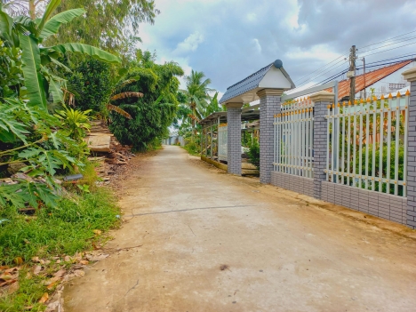 Bán nền thổ cư giá rẻ lộ 4m - Cách đường Trương Vĩnh Nguyên khoảng 800m