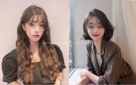 Nhuộm tóc hidden nền đen tóc xoăn lơi, học nghề tóc - Tiệp Nguyễn.