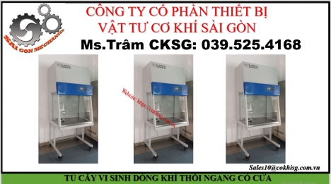 TỦ CẤY VI SINH DÒNG KHÍ THỔI NGANG CÓ CỬA