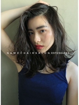 Uốn Sóng Lọn To, Địa Chỉ Cắt Tóc Long Bob Đẹp Giá Rẻ Hoài Đức - Nam Đỗ Hair Salon