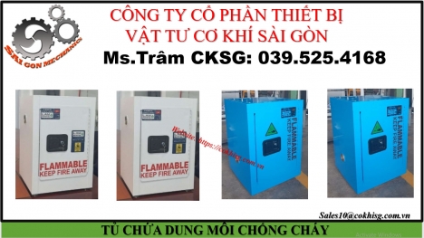 TỦ CHỨA DUNG MÔI CHỐNG CHÁY