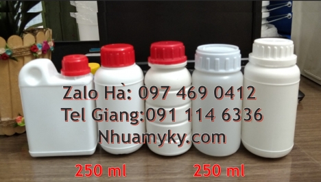chai giá rẻ 50 ml, chai nhựa tròn Chai nhựa đựng thuốc thú y, chai nhựa đựng thuốc thủy sản, chai n