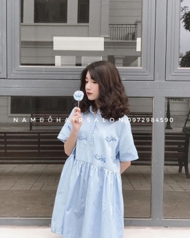 Uốn Sóng Lọn To, Địa Chỉ Cắt Tóc Lỡ Đẹp Uy Tín Giá Rẻ Hoài Đức - Nam Đỗ Hair Salon