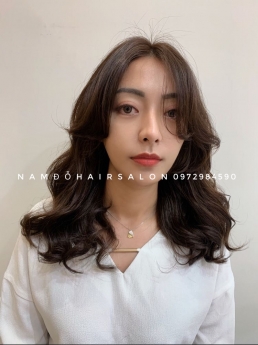 Uốn Sóng Nước, Địa Chỉ Cắt Tóc Long Bob Đẹp Giá Rẻ Hoài Đức - Nam Đỗ Hair Salon