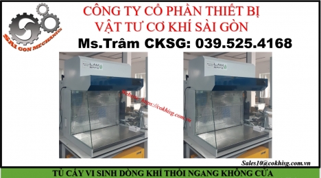 TỦ CẤY VI SINH DÒNG KHÍ THỔI NGANG KHÔNG CỬA GIÁ XƯỞNG