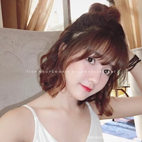 Nhuộm hidden light cá tính cho nữ, học nghề tóc - Tiệp Nguyễn.