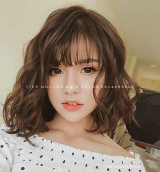 Nhuộm hidden xanh cá tính mạnh mẽ cho nữ, học nghề tóc - Tiệp Nguyễn.