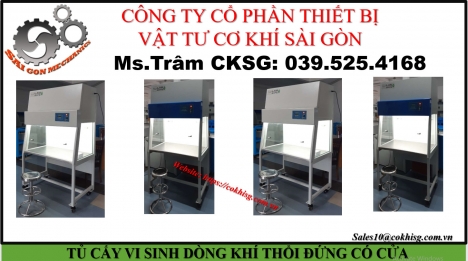 TỦ CẤY VI SINH DÒNG KHÍ THỔI CÓ CỬA