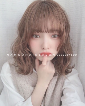Uốn Sóng Nước Lọn To, Địa Chỉ Cắt Tóc Lỡ Đẹp Giá Rẻ Hoài Đức - Nam Đỗ Hair Salon