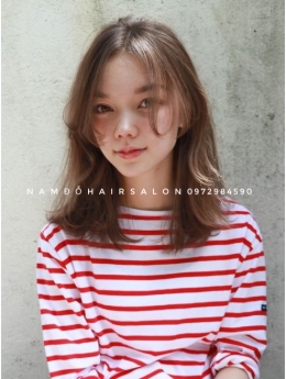 Uốn Sóng Nước Lọn To, Địa Chỉ Cắt Tóc Long Bob Đẹp Giá Rẻ Hoài Đức - Nam Đỗ Hair Salon