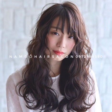 Uốn Sóng Nước, Địa Chỉ Cắt Tóc Long Bob Đẹp Giá Rẻ Hoài Đức - Nam Đỗ Hair Salon