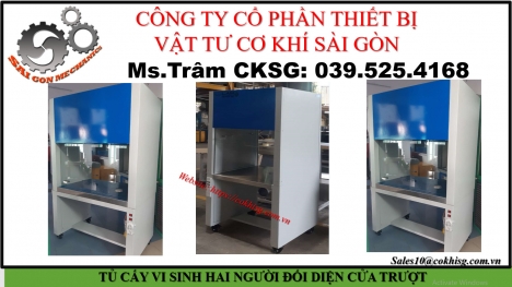 TỦ CẤY VI SINH HAI NGƯỜI ĐỐI DIỆN CỬA TRƯỢT