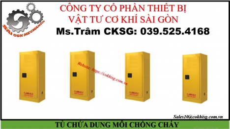 TỦ CHỨA DUNG MÔI CHỐNG CHÁY GIÁ RẺ