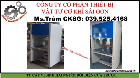 TỦ CẤY VI SINH HAI NGƯỜI ĐỐI DIỆN CỬA TRƯỢT TẠI XƯỞNG