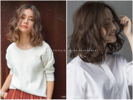 Nhuộm hidden tóc ngắn xoăn lơi, học nghề tóc - Tiệp Nguyễn.