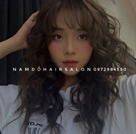 Uốn Sóng Nước, Địa Chỉ Cắt Tóc Lỡ Đẹp Giá Rẻ Hoài Đức - Nam Đỗ Hair Salon