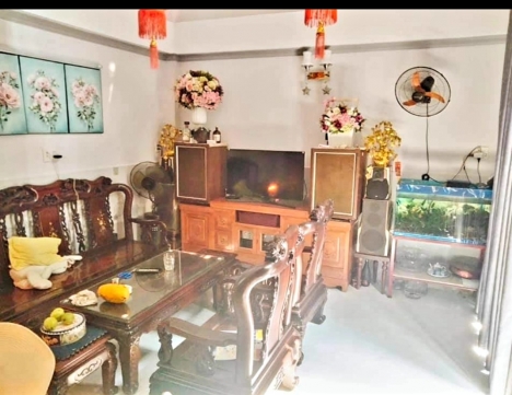 Bán nhà mới Phường 16, Gò Vấp, 1 trệt, 1 lửng, 2 lầu.